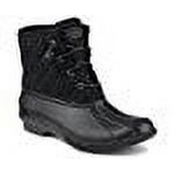 New Sperry Top-Sider Women's Saltwater Quilted Wool Rain stylish Boots Sz 8.5 - Picture 1 of 12